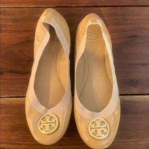 Tory Burch tan flats